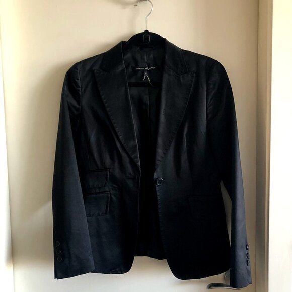 𝅺sandra Angelozzi Tailored Black Blazer - Picture 4 of 14